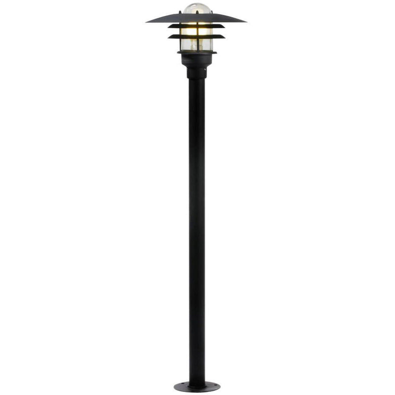 Lønstrup 1 Light Bollard Light Black - 71428003