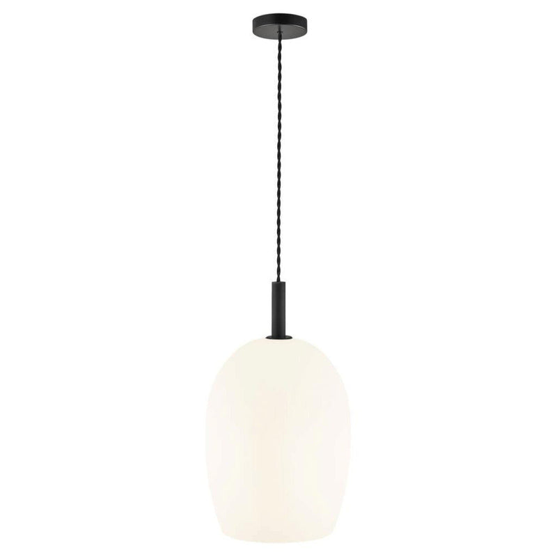 Uma 1 Light Medium Pendant Opal White - 2112723001