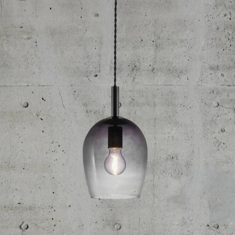 Uma 1 Light Small Pendant Grey - 2112703047