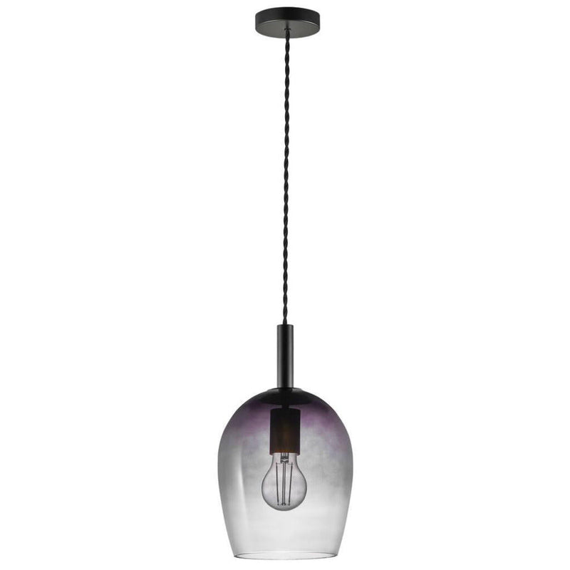 Uma 1 Light Small Pendant Grey - 2112703047