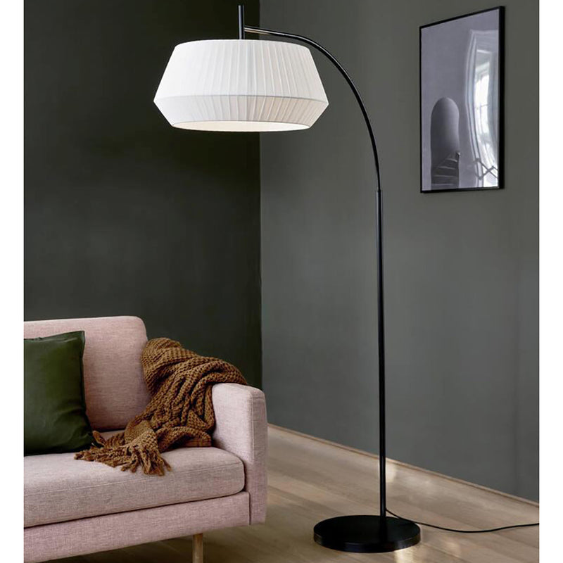 Dicte 1 Light Floor Lamp White - 2112414001