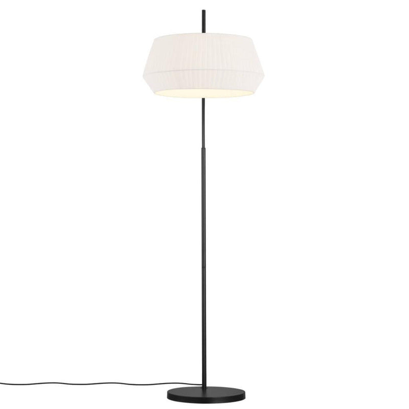 Dicte 1 Light Floor Lamp White - 2112414001