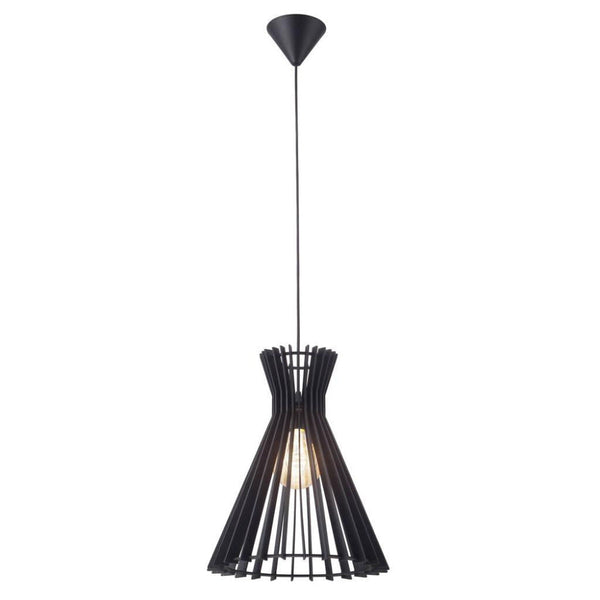 Groa 1 Light Pendant Black - 2112453003