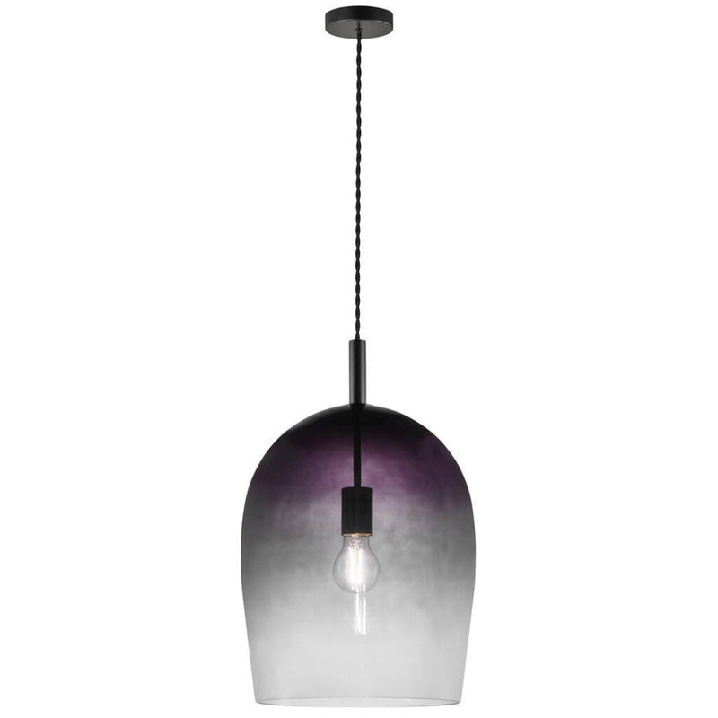 Uma 1 Light Large Pendant Grey - 2112733047