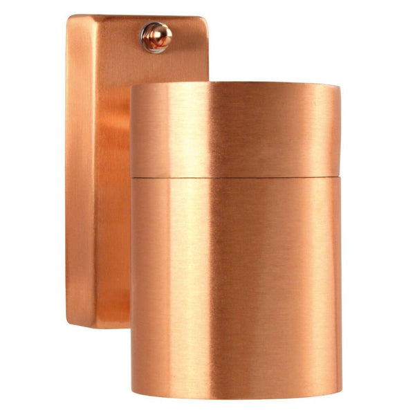 Tin 1 Light Exterior Wall Light Copper - 21269930