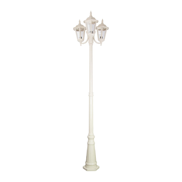 Chester Post 3 Lights H2350mm Beige Aluminium - 15056