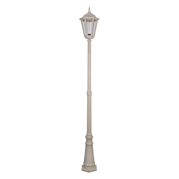 Chester Post Light H2400mm Beige Aluminium - 15092