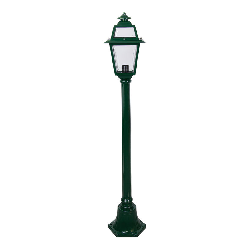 Avignon Post Light H1300mm Green Aluminium - 15215