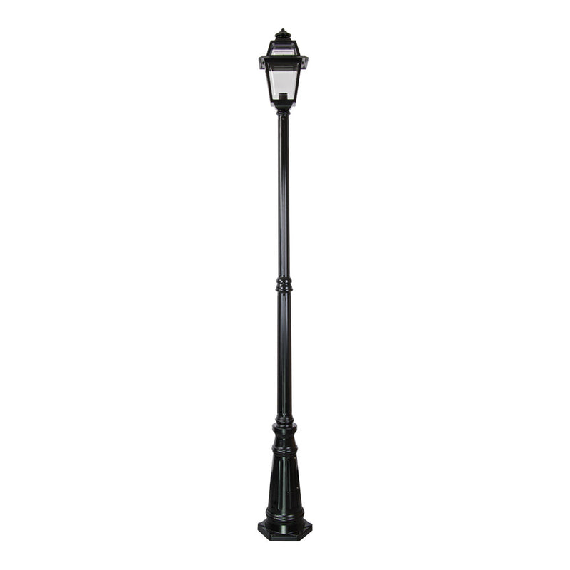 Avignon Post Light H2290mm Black Aluminium - 15237