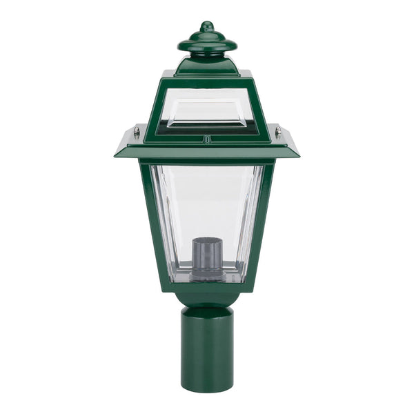 Avignon Post Top H460mm Green Aluminium - 15257