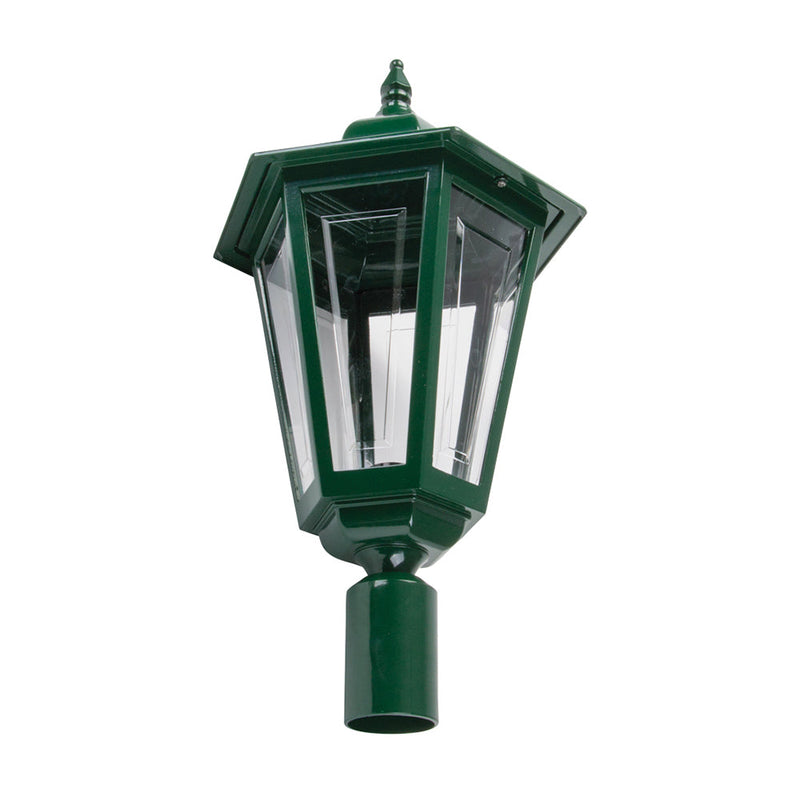 Turin Post Top H575mm Green Aluminium - 15509