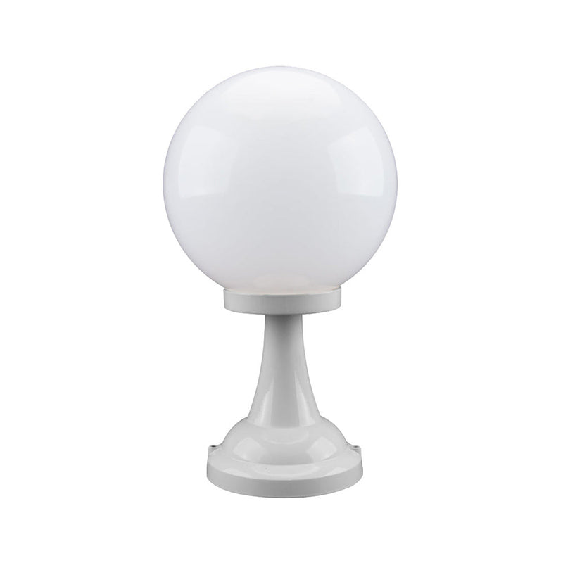 Siena Large Pillar Light W250mm White Aluminium - 15529