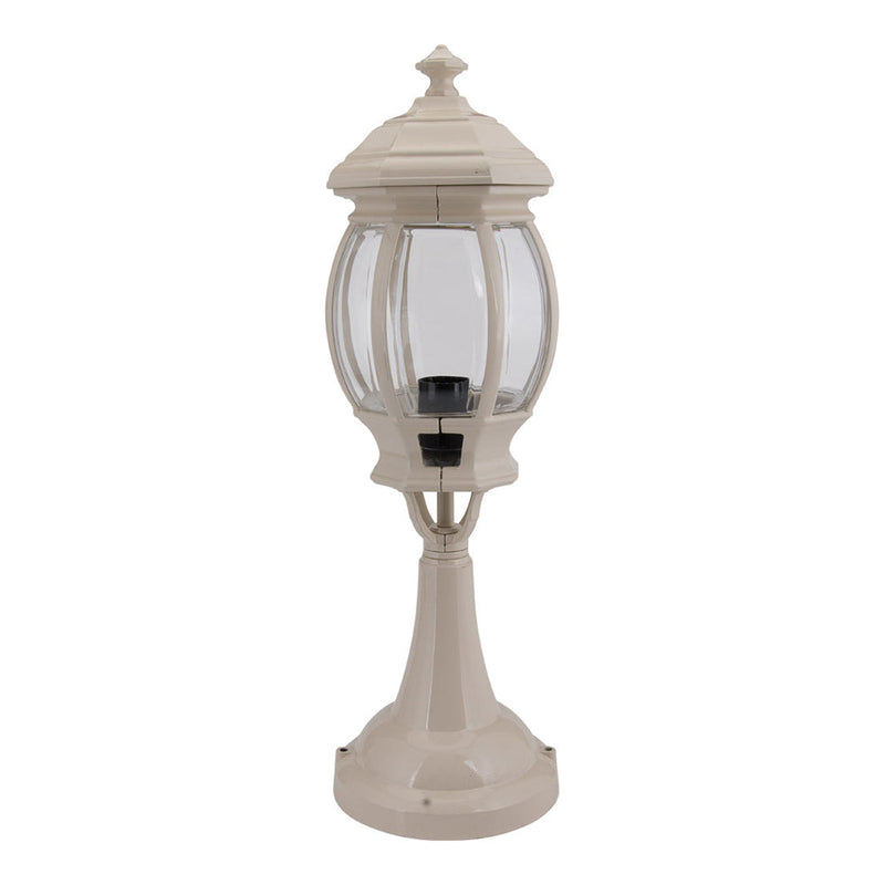 Vienna Pillar & Pedestal Light Beige Aluminium - 15896