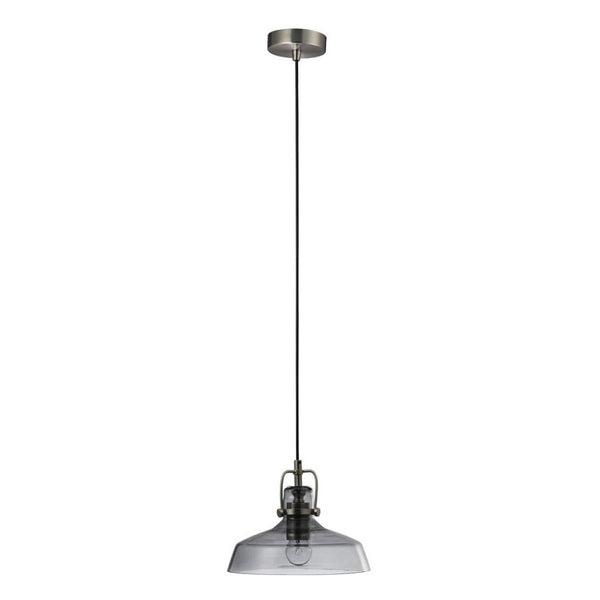 Hoist Pendant Light W240mm Smoke Glass - 22732