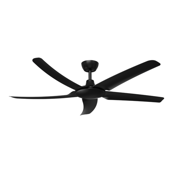 Hover DC Ceiling Fan 56" Black ABS Polymer Blades - 60060