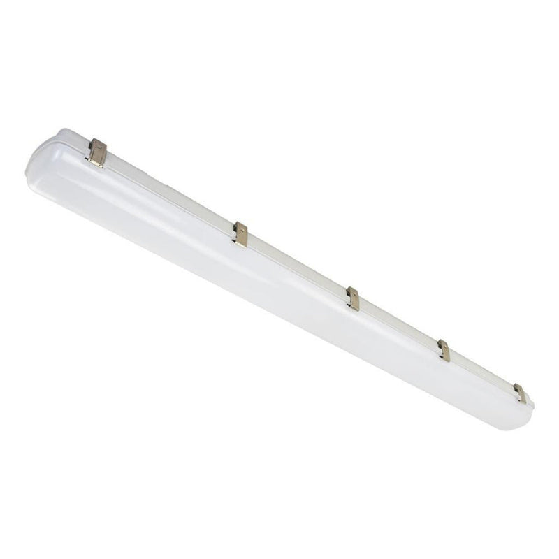 Hydro Emergency LED Batten L1263mm Polycarbonate Dim Sensor 3CCT - 66023