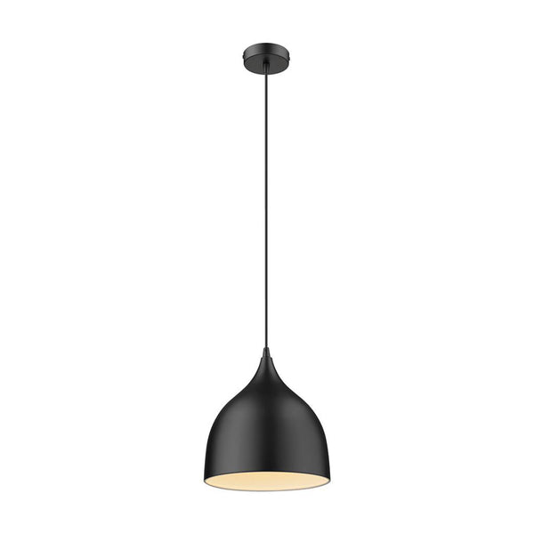 Jade Pendant Light W220mm Black Metal - 31415