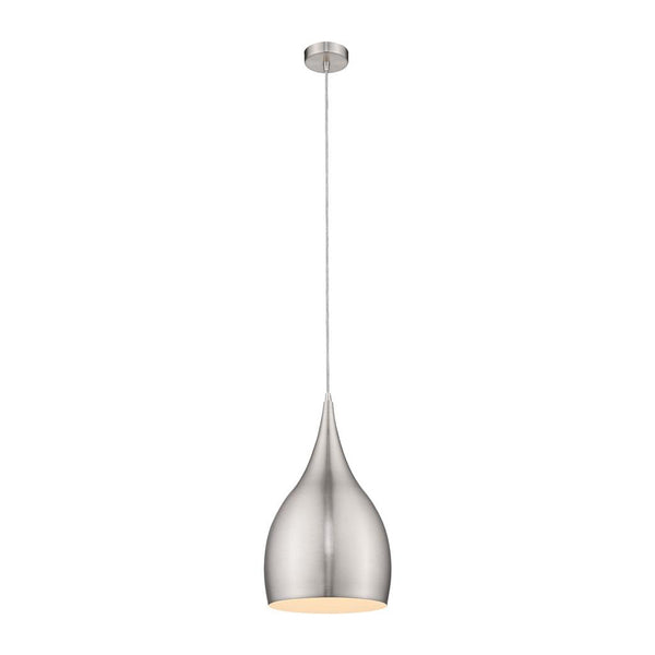 Jade Pendant Light W245mm Brushed Nickel Metal - 31419