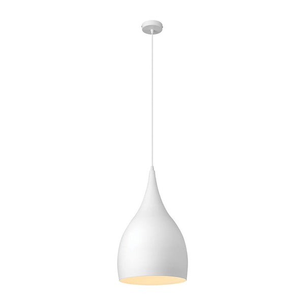 Jade Pendant Light W245mm White Metal - 31421