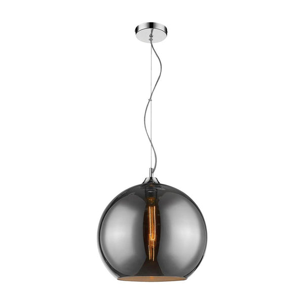 Jazz Pendant Light W350mm Chrome Glass - 31359