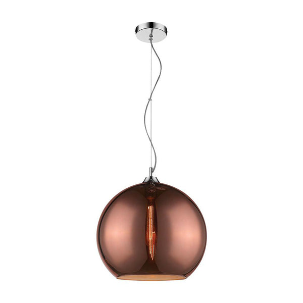 Jazz Pendant Light W350mm Copper Glass - 31360