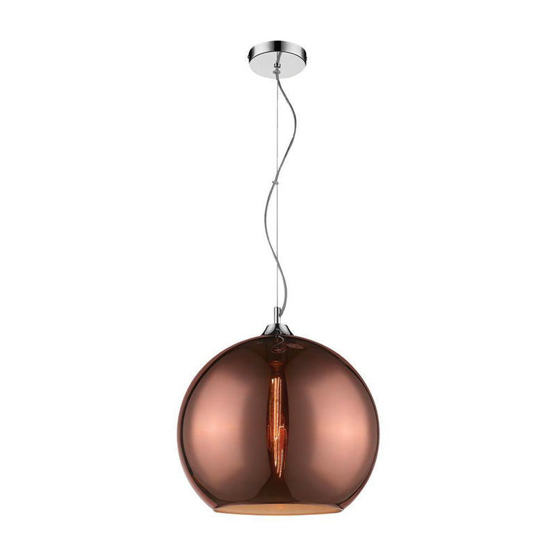 Jazz Pendant Light W350mm Copper Glass - 31360