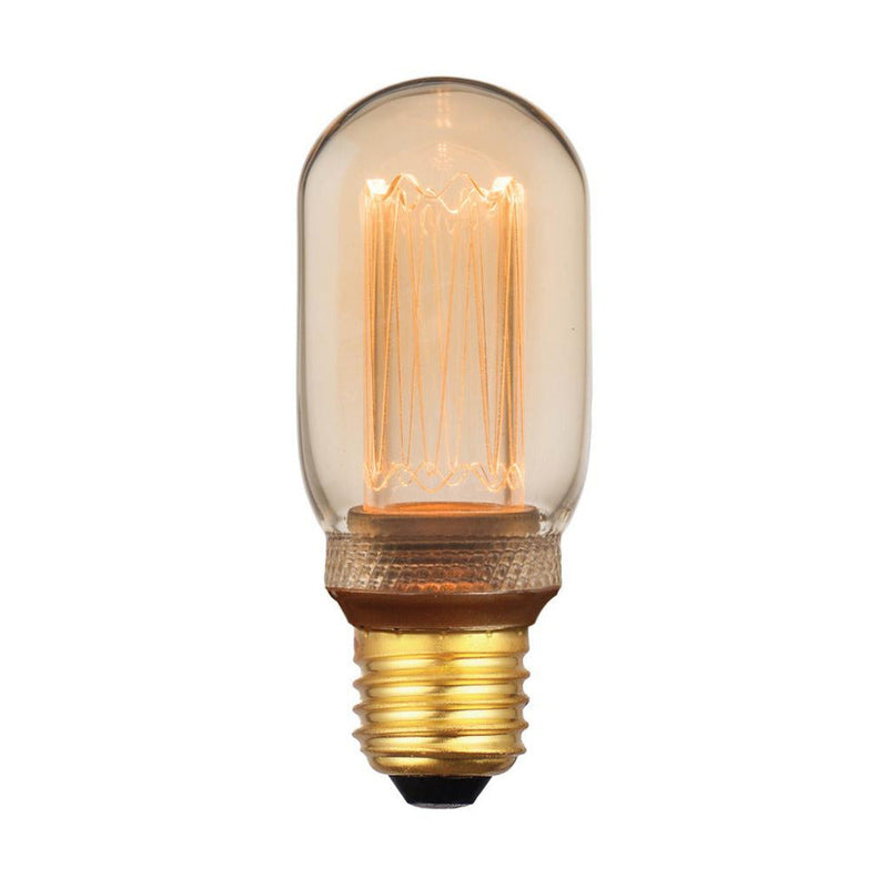 T45 Retro LED Filament Globe ES 240V 3.5W Amber 1800K - 65963