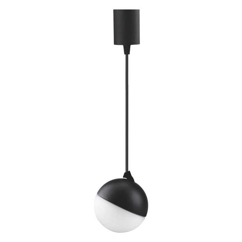 Moon Pendant Light Opal Black 3CCT - 22774