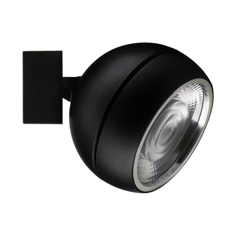 Moon Wall Sconce Flood Black 3CCT - 22820