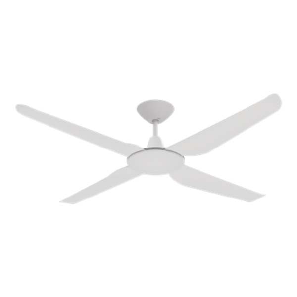 Motion DC Ceiling Fan 52" White ABS Polymer Blades - 60041