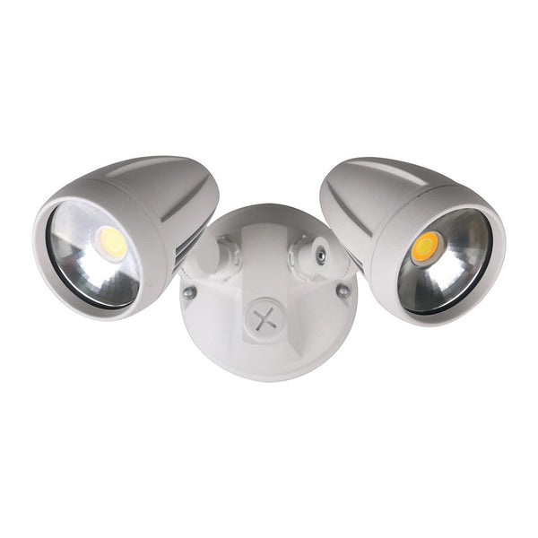 Muro Exterior Spot 2 lights 30W White Aluminium 3CCT - 25061