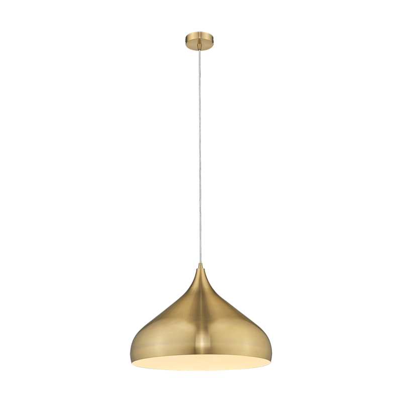 Nova Pendant Light W420mm Brushed Brass Metal - 31430