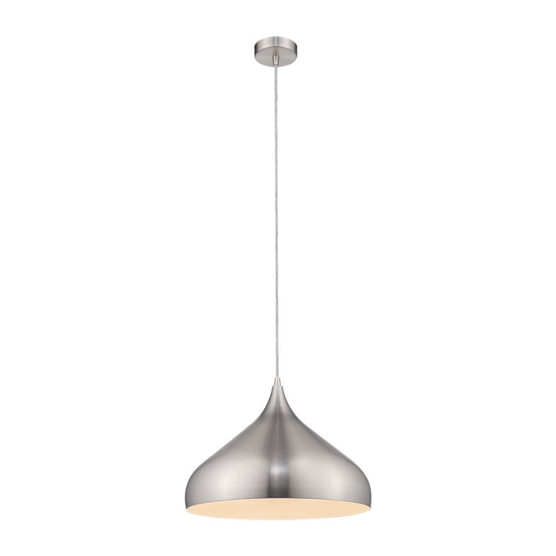 Nova Pendant Light W420mm Brushed Nickel Metal - 31432