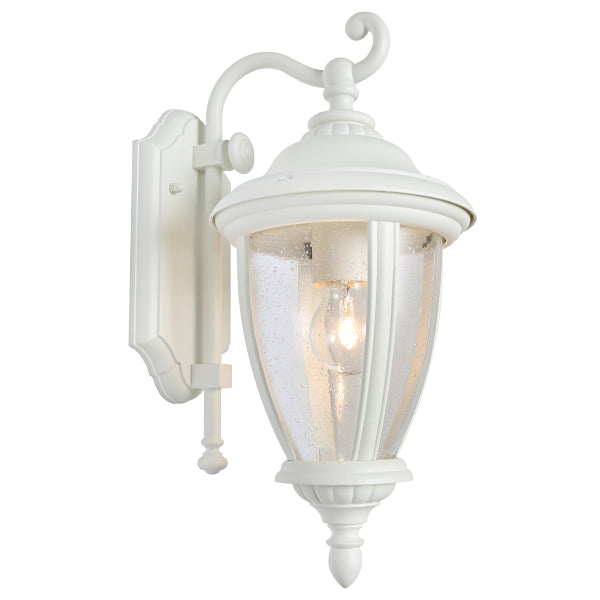 Oxford Exterior Wall Light White - OXFO1EWHT