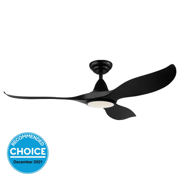 Noosa 52" DC Fan ABS Light Matt Black - 202969