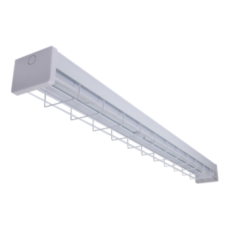 Park LED Batten Light Wire Guard L1230mm DIM Sensor White Metal 3CCT - 66065