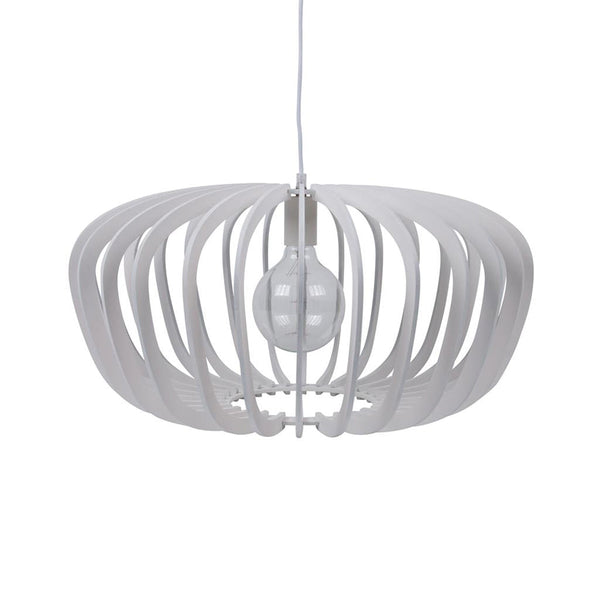 Rorin Pendant Light W600mm White Timber - 31012