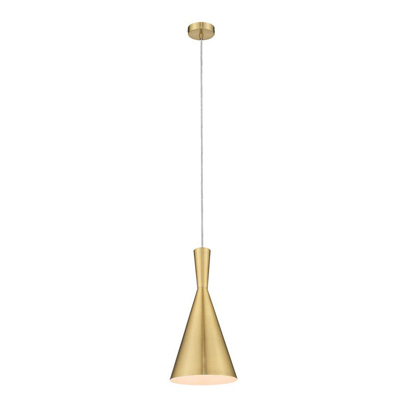 Ruby Pendant Light W180mm Brushed Brass Metal - 31392