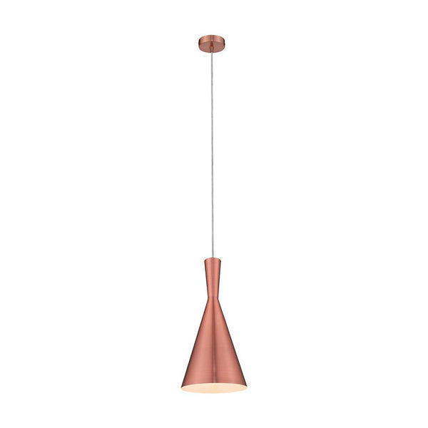 Ruby Pendant Light W180mm Brushed Copper Metal - 31393