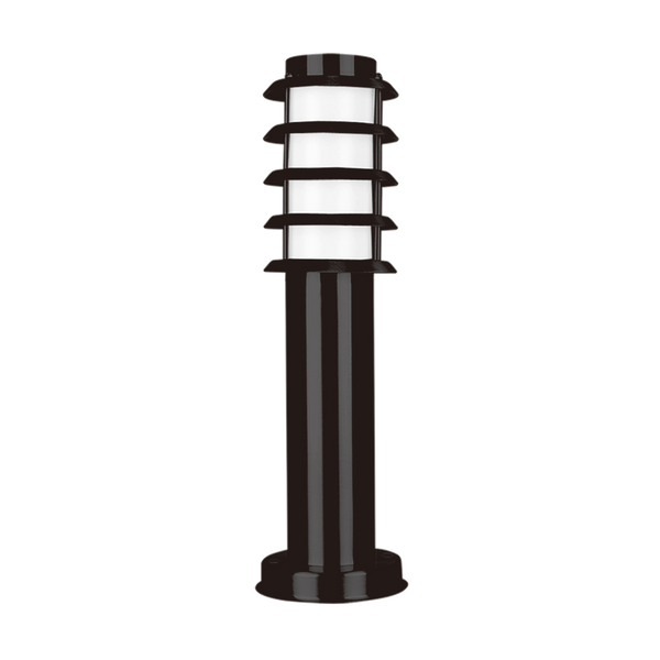 MURRAY I SE7017 1 Light Bollard Light Black - SE7017 BK