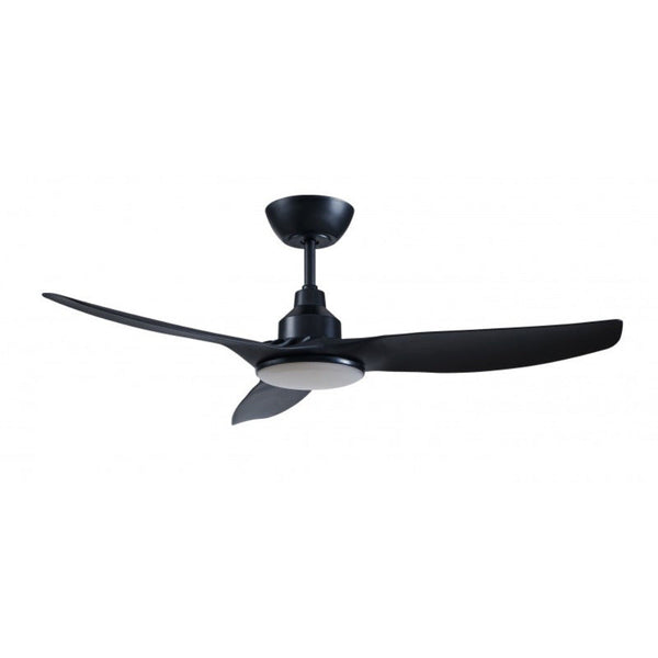 SKYFAN DC Ceiling Fan 48" Black with LED - SKY1203BL-L