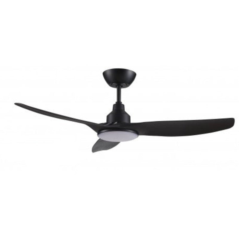 SKYFAN DC Ceiling Fan 52" Black With LED - SKY1303BL-L