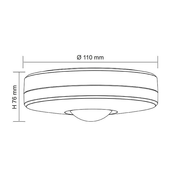 SMS805CS Infrared Sensor Surface Mounted IP20 - SMS805CS