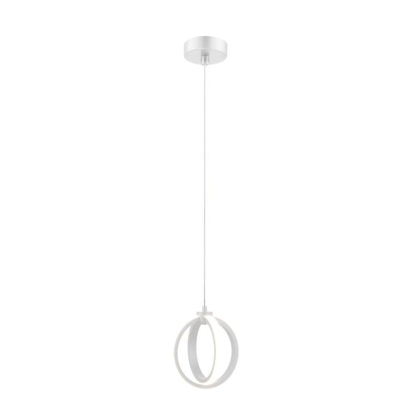 Spin LED Pendants White 3CCT - 22728