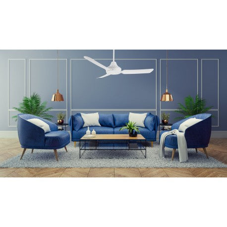 STANZA AC Ceiling Fan 48" White - STA1203WH