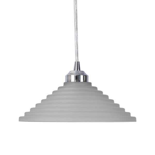 Step Pendant Light W250mm Frost Glass - 91521