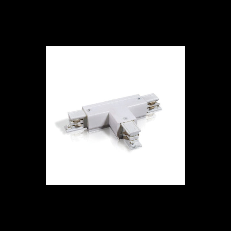 STR T-Shaped Connector For Three Circuit Track White