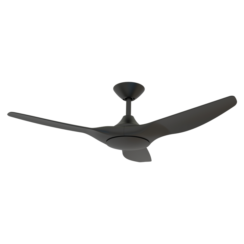 Strike DC Ceiling Fan 48" Black ABS Polymer Blades - 60131