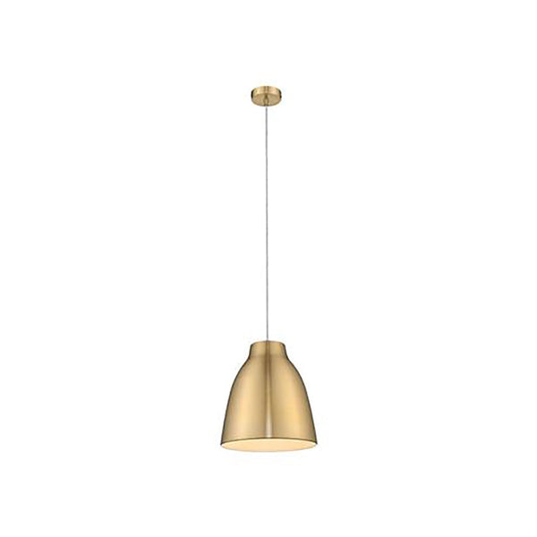 Zoey Pendant Light W260mm Brushed Brass Metal - 31374