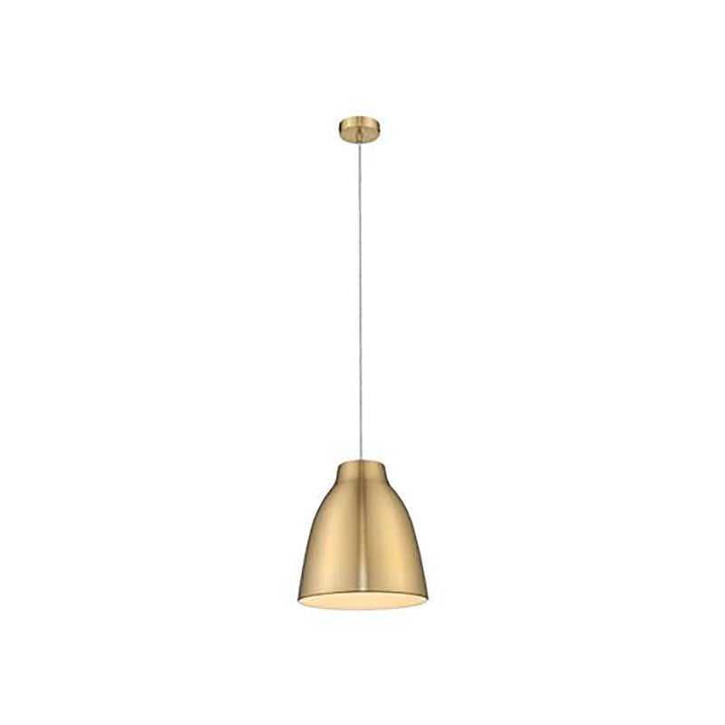 Zoey Pendant Light W260mm Brushed Brass Metal - 31374